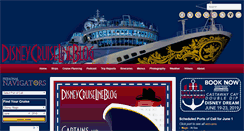 Desktop Screenshot of disneycruiselineblog.com